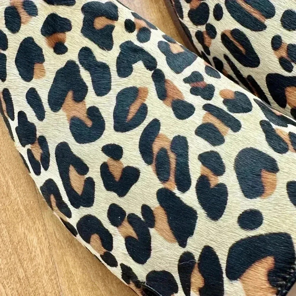 Clarks Pure Viola Leopard Women’s Loafers, Cheetah Print Mules, Size 8.5M - Picture 8 of 15